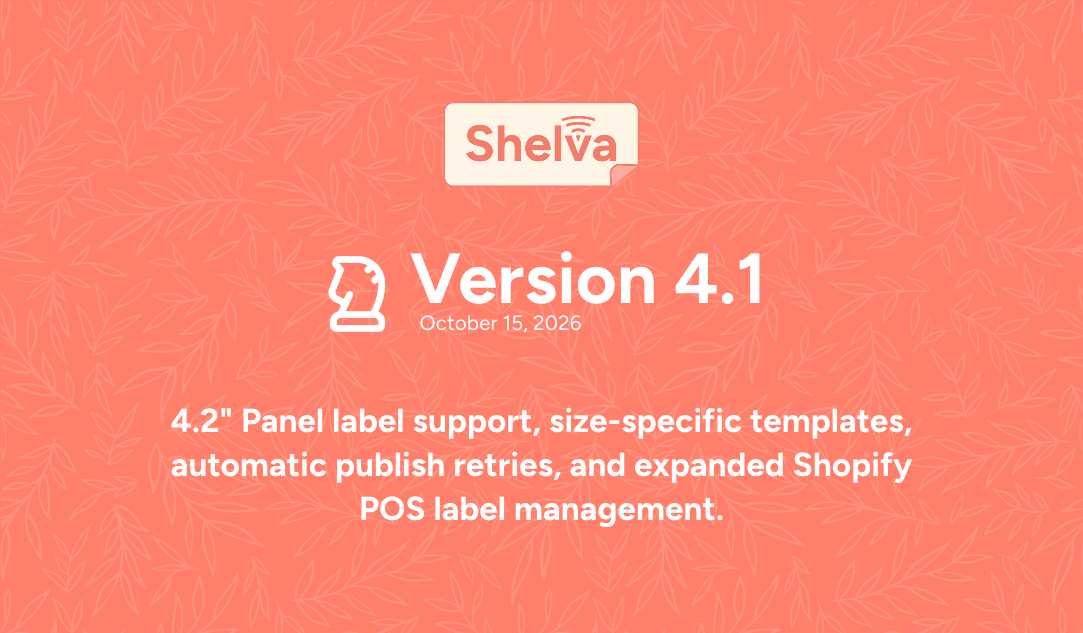 Version 4.1 Release